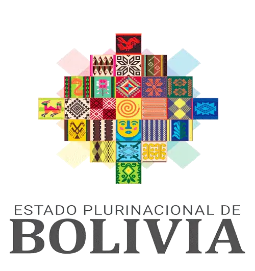 Bolivia Wiphala flag representing indigenous culture, eco-tours, and jungle adventures with Madidi Kullpana Ecolodge in Madidi National Park.