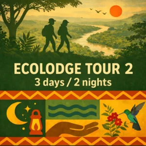 Ecolodge Tour 2 jungle trekking experience in Madidi National Park with guided hikes and night walks.